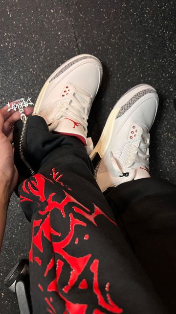 Flared Villain Sweatpants (Red)