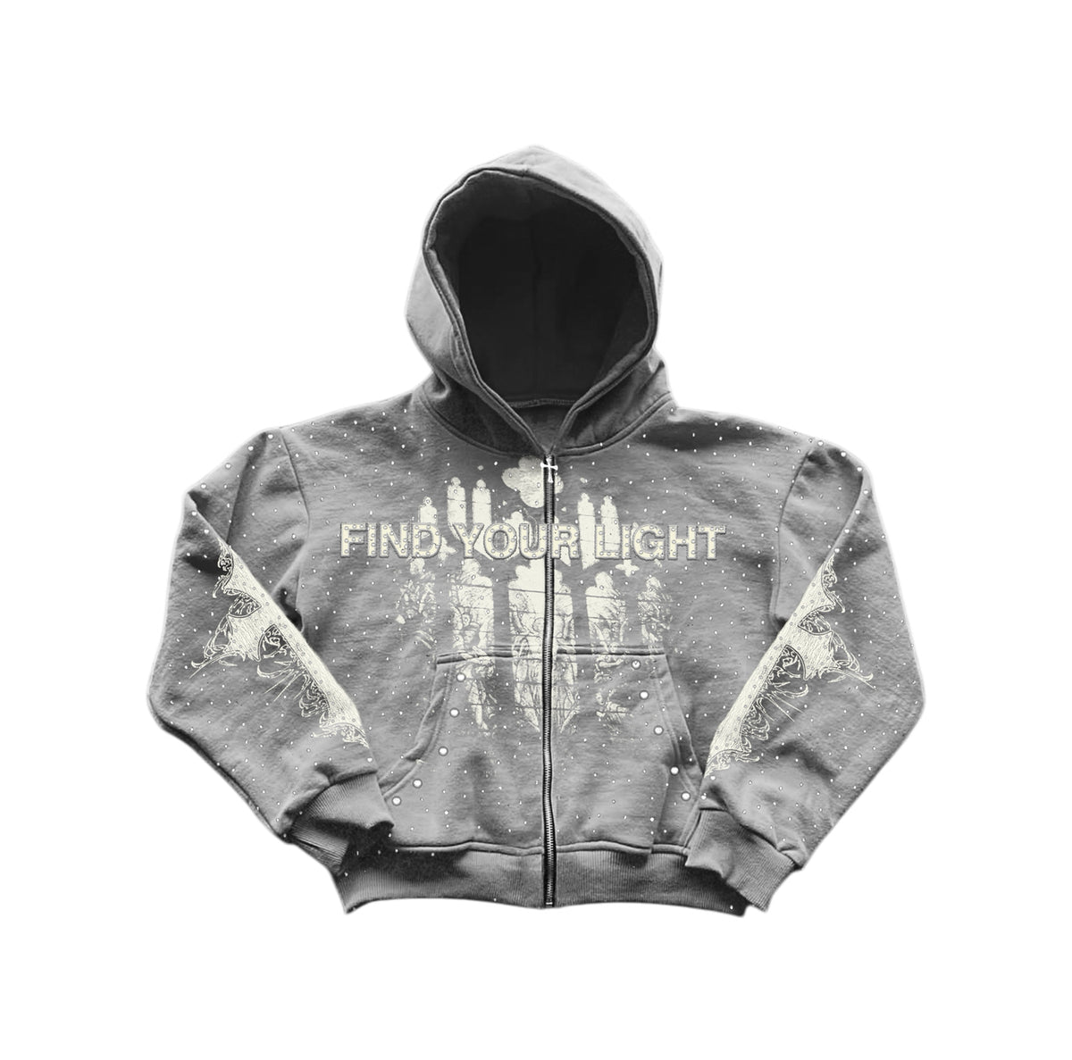 FYP GREY ZIP UP
