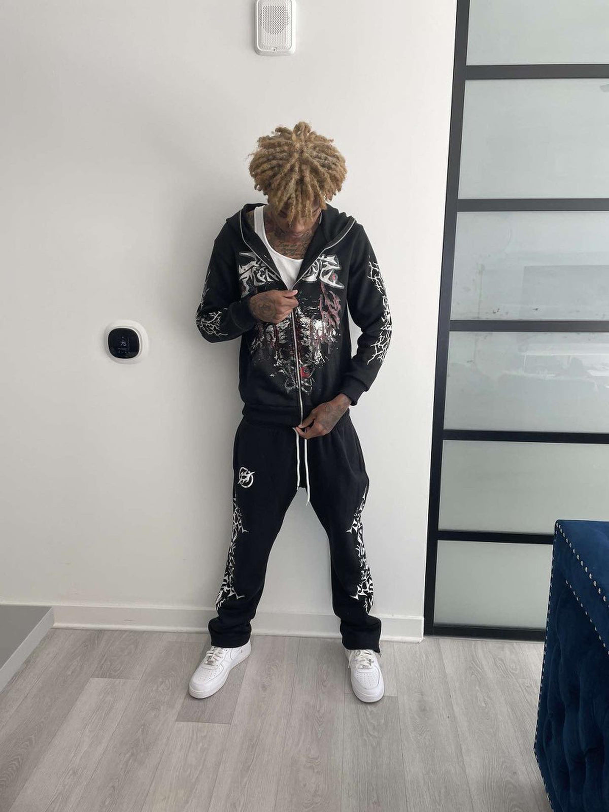 Full Villain Sweatsuit (Black)
