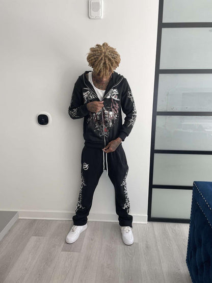 Full Villain Sweatsuit (Black)