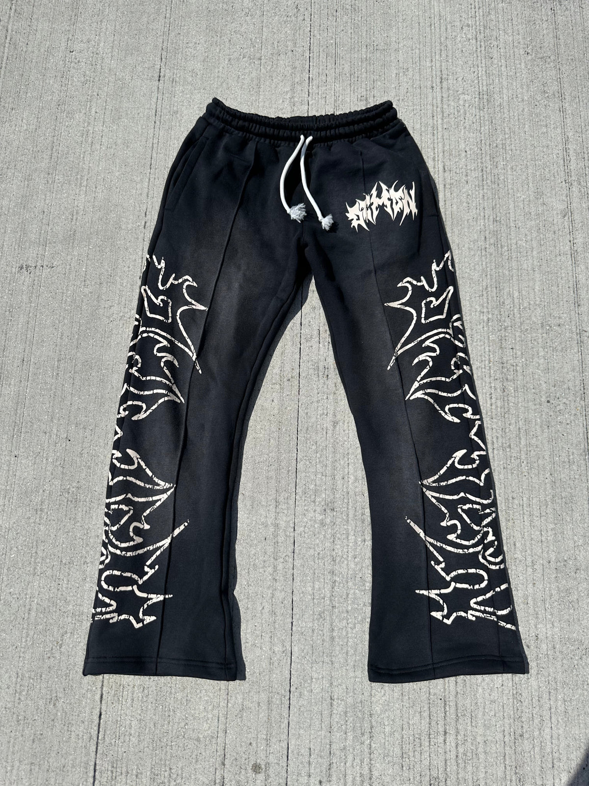 Dark Shadow Flared Sweatpants