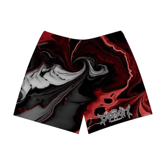 Mesh Shorts (Red)