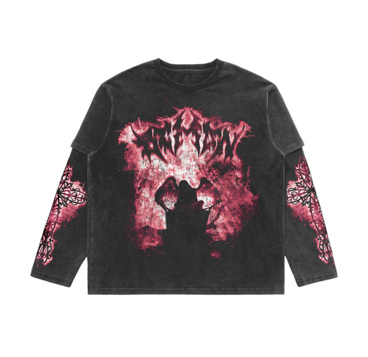 Red Evil Long Sleeve T-shirt