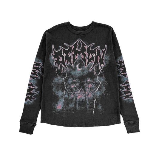 Moon Castle Thermal Long Sleeve T-shirt