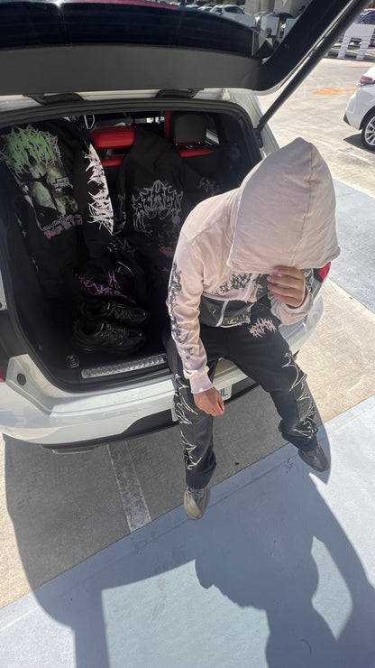 Dark Shadow Flared Sweatpants