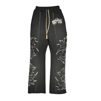 Dark Shadow Flared Sweatpants