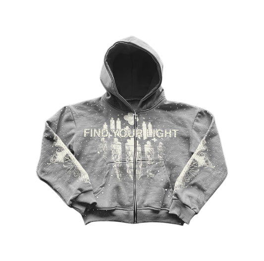 FYP GREY ZIP UP