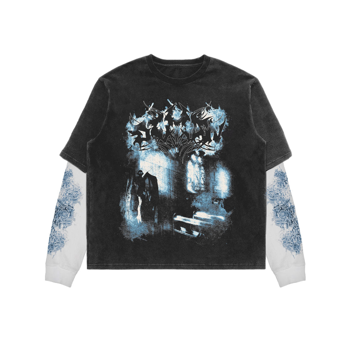 Blue Bat Long Sleeve T-Shirt
