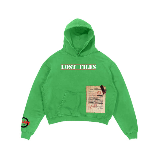 Lost Files Hoodie (Green)